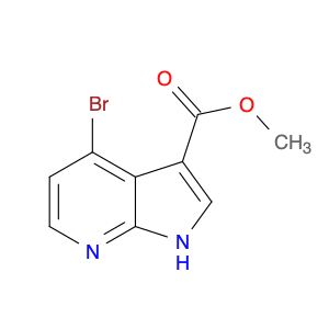 1H-Pyrrolo[2,3-b]pyridine-3-carboxylic acid, 4-bromo-, methyl ester