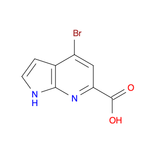 1190321-81-3 1H-Pyrrolo[2,3-b]pyridine-6-carboxylic acid, 4-bromo-