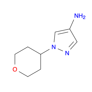 1190380-49-4 1H-Pyrazol-4-amine, 1-(tetrahydro-2H-pyran-4-yl)-