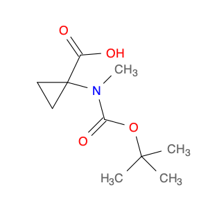 119145-87-8 1-{[(tert-butoxy)carbonyl](methyl)amino}cyclopropane-1-carboxylic acid