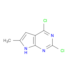 1192711-71-9 7H-Pyrrolo[2,3-d]pyrimidine, 2,4-dichloro-6-methyl-