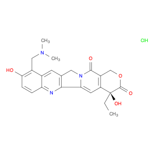 119413-54-6 (S)-10-[(Dimethylamino)methyl]-4-ethyl-4,9-dihydroxy-1H-pyrano[3',4':6,7]indolizino[l,2-b]quinoline-3,14(4H,12H)-dione monohydrochloride