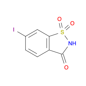 1,2-Benzisothiazol-3(2H)-one, 6-iodo-, 1,1-dioxide