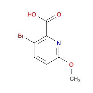 2-Pyridinecarboxylic acid, 3-bromo-6-methoxy-