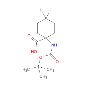 Cyclohexanecarboxylic acid, 1-[[(1,1-dimethylethoxy)carbonyl]amino]-4,4-difluoro-