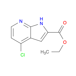 1H-Pyrrolo[2,3-b]pyridine-2-carboxylic acid, 4-chloro-, ethyl ester