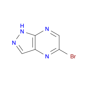 1H-Pyrazolo[3,4-b]pyrazine, 5-bromo-