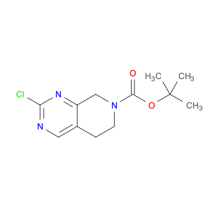 Pyrido[3,4-d]pyrimidine-7(6H)-carboxylic acid, 2-chloro-5,8-dihydro-, 1,1-dimethylethyl ester