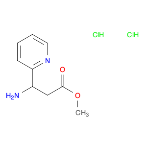 1197231-86-9 2-Pyridinepropanoic acid, β-amino-, methyl ester, hydrochloride (1:2)