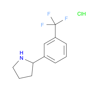 1197237-16-3 2-(3-(Trifluoromethyl)phenyl)pyrrolidine hydrochloride