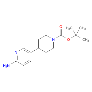 1-Piperidinecarboxylic acid, 4-(6-amino-3-pyridinyl)-, 1,1-dimethylethyl ester