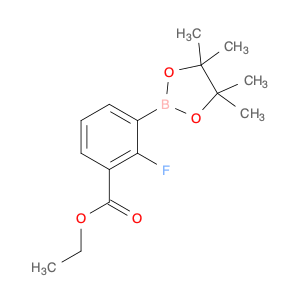 1198615-86-9 Benzoic acid, 2-fluoro-3-(4,4,5,5-tetramethyl-1,3,2-dioxaborolan-2-yl)-, ethyl ester