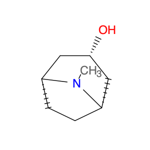 8-Azabicyclo[3.2.1]octan-3-ol, 8-methyl-, (3-endo)-