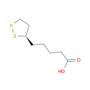 1200-22-2 1,2-Dithiolane-3-pentanoic acid, (3R)-