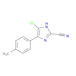 1H-Imidazole-2-carbonitrile, 5-chloro-4-(4-methylphenyl)-