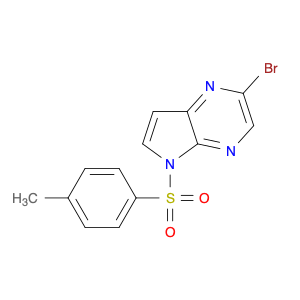 1201186-54-0 5H-Pyrrolo[2,3-b]pyrazine, 2-bromo-5-[(4-methylphenyl)sulfonyl]-