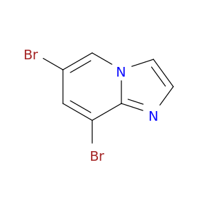 1202450-63-2 IMidazo[1,2-a]pyridine, 6,8-dibroMo-