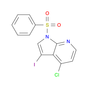 1203566-61-3 3-Iodo-4-chloro-1-(phenylsulfonyl)-1H-pyrrolo[2,3-b]pyridine