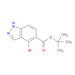 1203662-37-6 tert-Butyl 4-bromo-1H-indazole-5-carboxylate