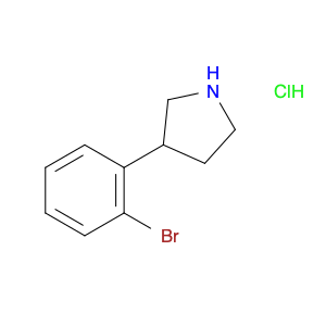 1203682-28-3 3-(2-Bromophenyl)pyrrolidine hydrochloride