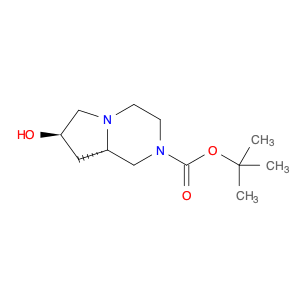 1204603-42-8 tert-Butyl (7r,8as)-7-hydroxyoctahydropyrrolo[1,2-a]piperazine-2-carboxylate