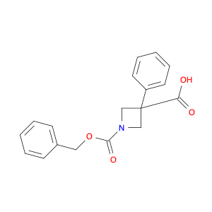 1207203-37-9 1-[(benzyloxy)carbonyl]-3-phenylazetidine-3-carboxylicacid