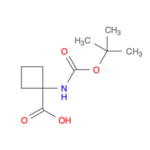 120728-10-1 1-((tert-Butoxycarbonyl)amino)cyclobutanecarboxylic acid