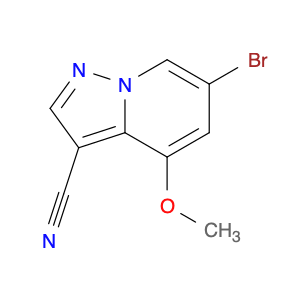 1207836-10-9 6-bromo-4-methoxypyrazolo[1,5-a]pyridine-3-carbonitrile