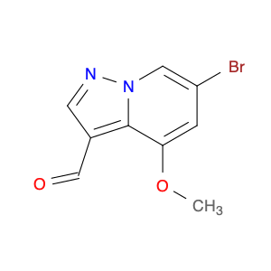 1207839-91-5 6-Bromo-4-methoxypyrazolo[1,5-a]pyridine-3-carbaldehyde