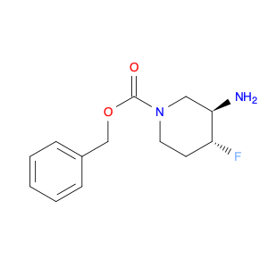 1207853-15-3 Benzyl (3R,4R)-3-amino-4-fluoro-piperidine-1-carboxylate