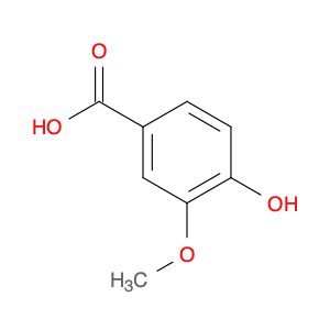 121-34-6 4-Hydroxy-3-methoxybenzoic acid