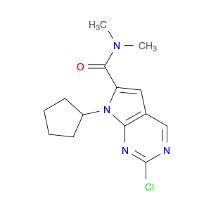 1211443-61-6 7H-Pyrrolo[2,3-d]pyriMidine-6-carboxaMide, 2-chloro-7-cyclopentyl-N,N-diMethyl-