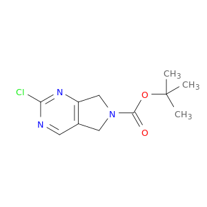 tert-butyl 2-chloro-5H-pyrrolo[3,4-d]pyrimidine-6(7H)-carboxylate