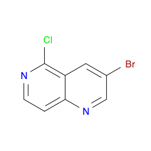 1211588-58-7 3-bromo-5-chloro-1,6-naphthyridine