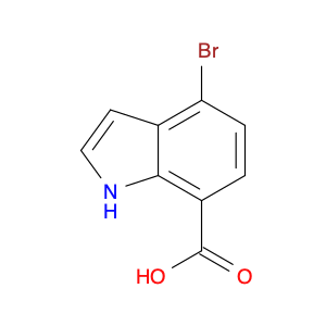 1211594-25-0 1H-Indole-7-carboxylic acid, 4-broMo-