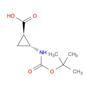 1212381-16-2 trans-cyclopropanecarboxylic acid, 2-[[(1,1-dimethylethoxy)carbonyl]amino]-