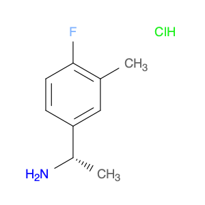 1213181-44-2 (1S)-1-(4-FLUORO-3-METHYLPHENYL)ETHYLAMINE-HCl