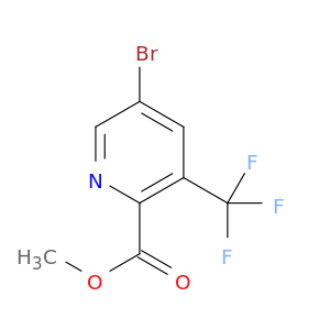 2-Pyridinecarboxylic acid, 5-bromo-3-(trifluoromethyl)-, methyl ester