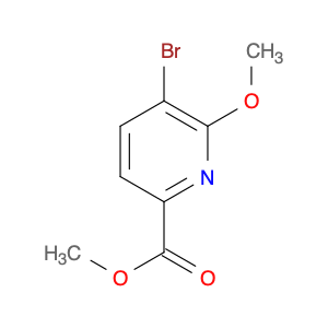 2-Pyridinecarboxylic acid, 5-bromo-6-methoxy-, methyl ester