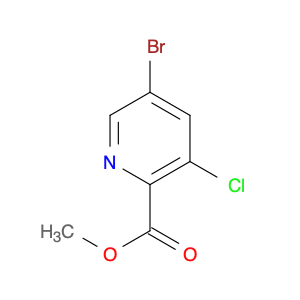 2-Pyridinecarboxylic acid, 5-bromo-3-chloro-, methyl ester