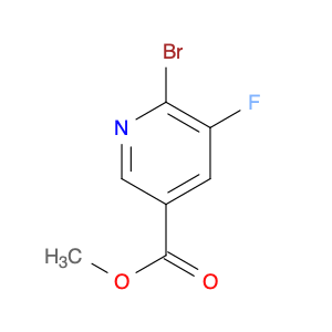 3-Pyridinecarboxylic acid, 6-bromo-5-fluoro-, methyl ester