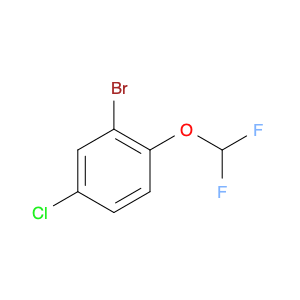 Benzene, 2-bromo-4-chloro-1-(difluoromethoxy)-