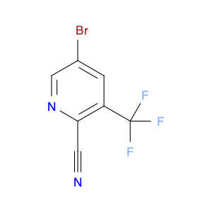 2-Pyridinecarbonitrile, 5-bromo-3-(trifluoromethyl)-