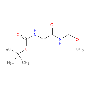 121505-93-9 Carbamic acid, N-[2-(methoxymethylamino)-2-oxoethyl]-, 1,1-dimethylethyl ester