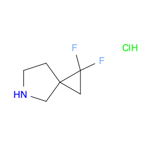 1215071-12-7 5-Azaspiro[2.4]heptane, 1,1-difluoro-, hydrochloride (1:1)