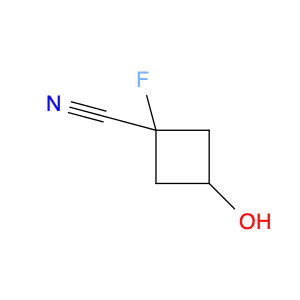 1215071-22-9 Cyclobutanecarbonitrile, 1-fluoro-3-hydroxy-