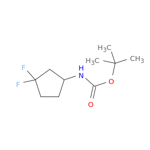 1215071-23-0 Carbamic acid, N-(3,3-difluorocyclopentyl)-, 1,1-dimethylethyl ester