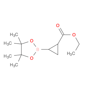 Cyclopropanecarboxylic acid, 2-(4,4,5,5-tetramethyl-1,3,2-dioxaborolan-2-yl)-, ethyl ester