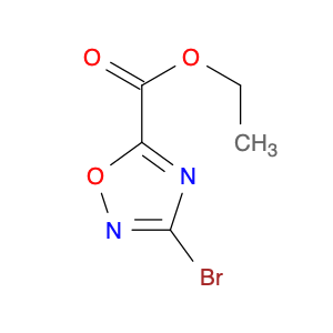 121562-09-2 1,2,4-Oxadiazole-5-carboxylic acid, 3-bromo-, ethyl ester