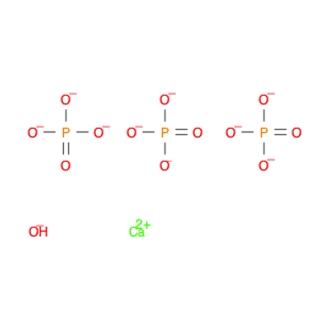 12167-74-7 Calcium hydroxide phosphate (Ca5(OH)(PO4)3)